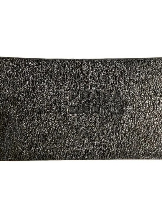 PRADA - Khaki Brown Multi Leather Hardware Belt main image 5